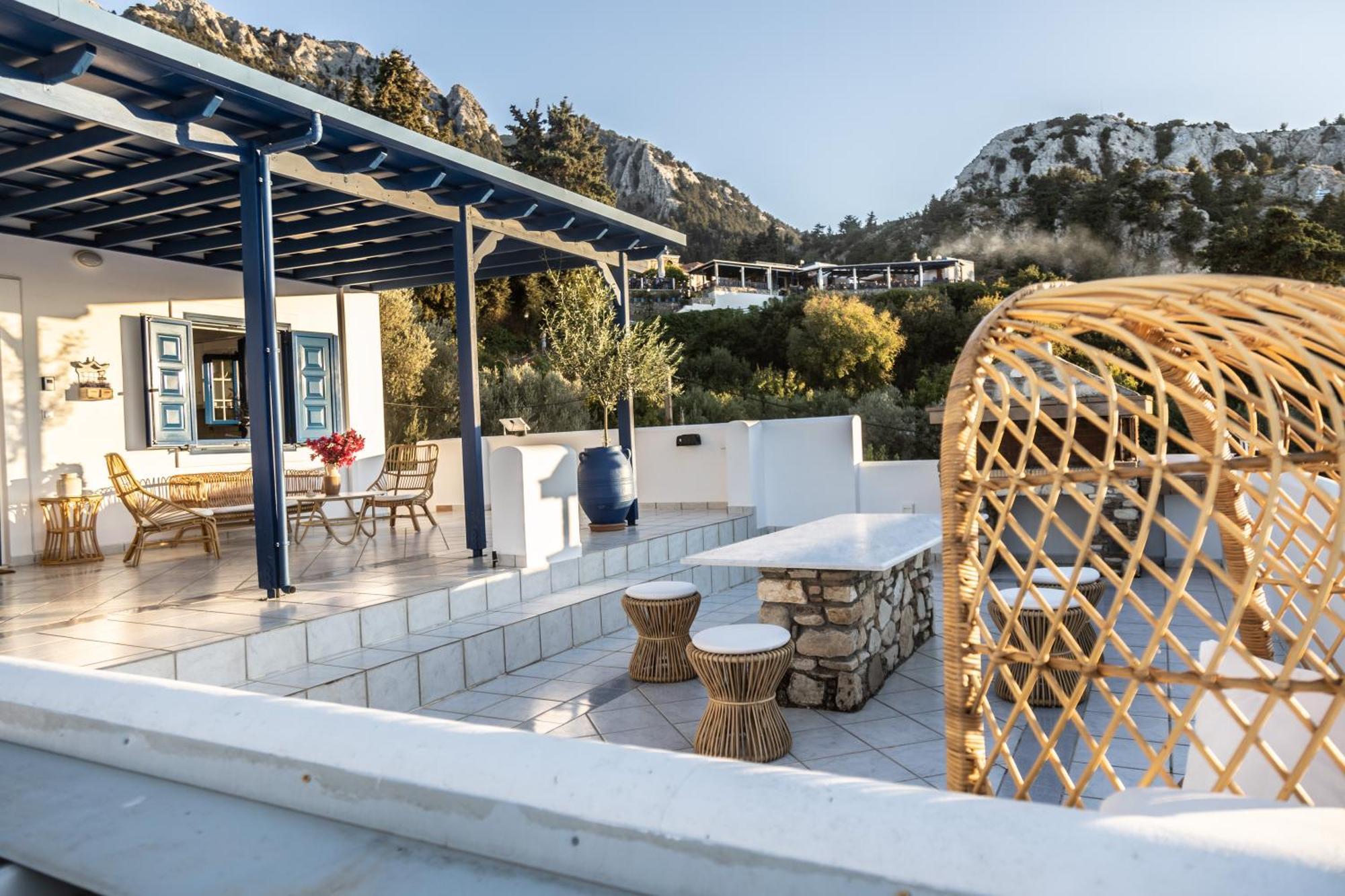 Villa Giannis & Maria Sunset House à Lagoudi Zia Extérieur photo