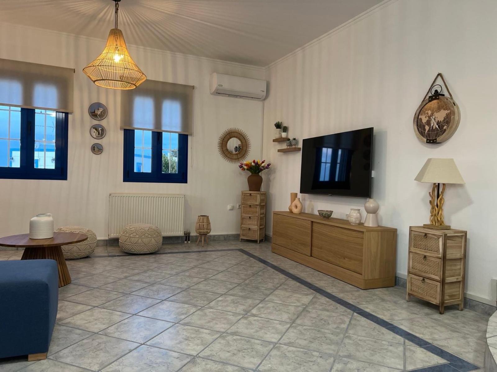 Villa Giannis & Maria Sunset House à Lagoudi Zia Extérieur photo